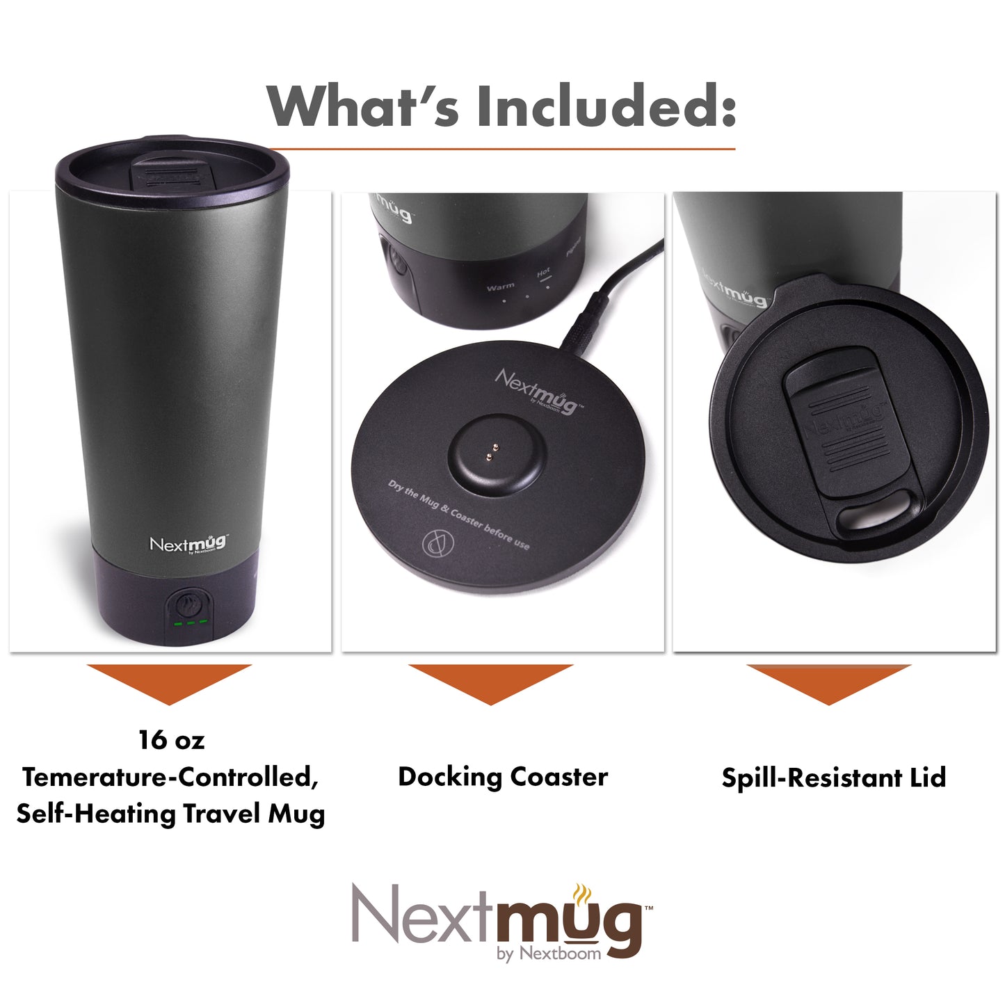 Nextmug Go (16 oz.) 2-Pack Bundle