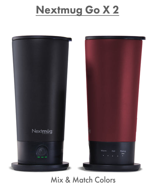 Nextmug Go (16 oz.) 2-Pack Bundle