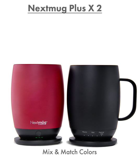Nextmug Plus (18 oz.) 2-Pack Bundle