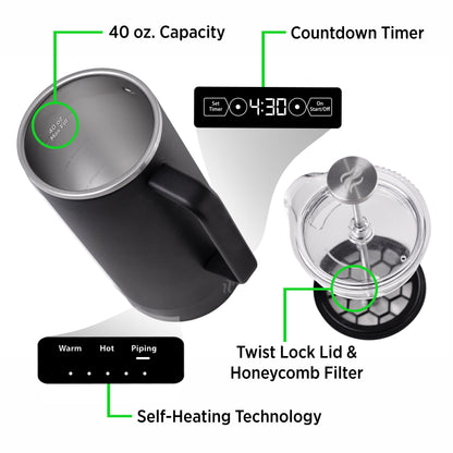 Nextmug French Press (40 oz.)