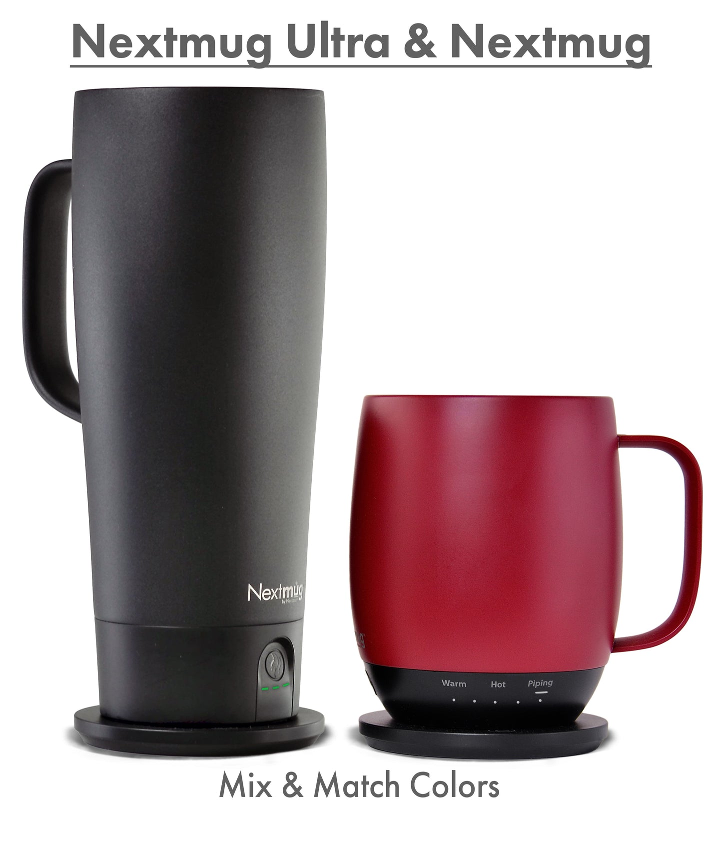 Nextmug Ultra (24 oz.) & Nextmug (14 oz.) Bundle