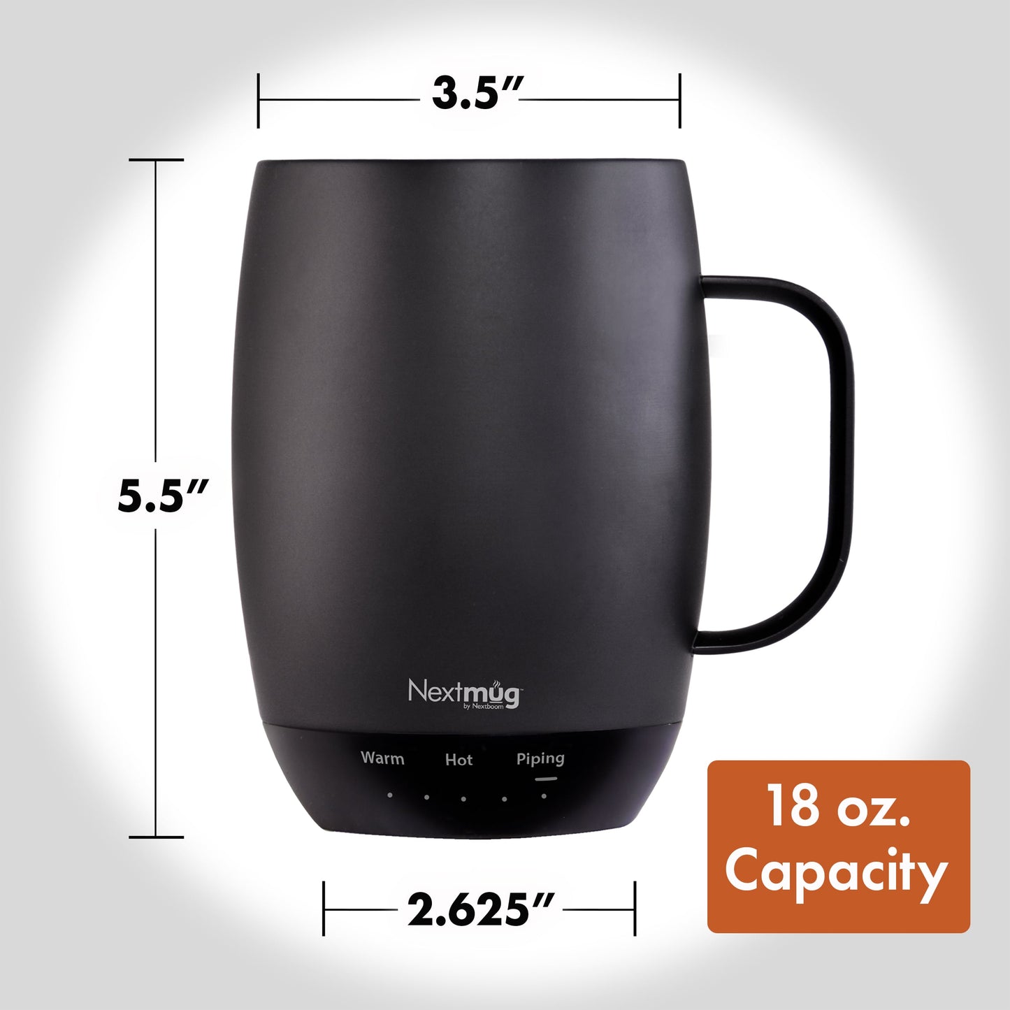 Nextmug Plus (18 oz.) & Nextmug Go (16 oz.) Bundle