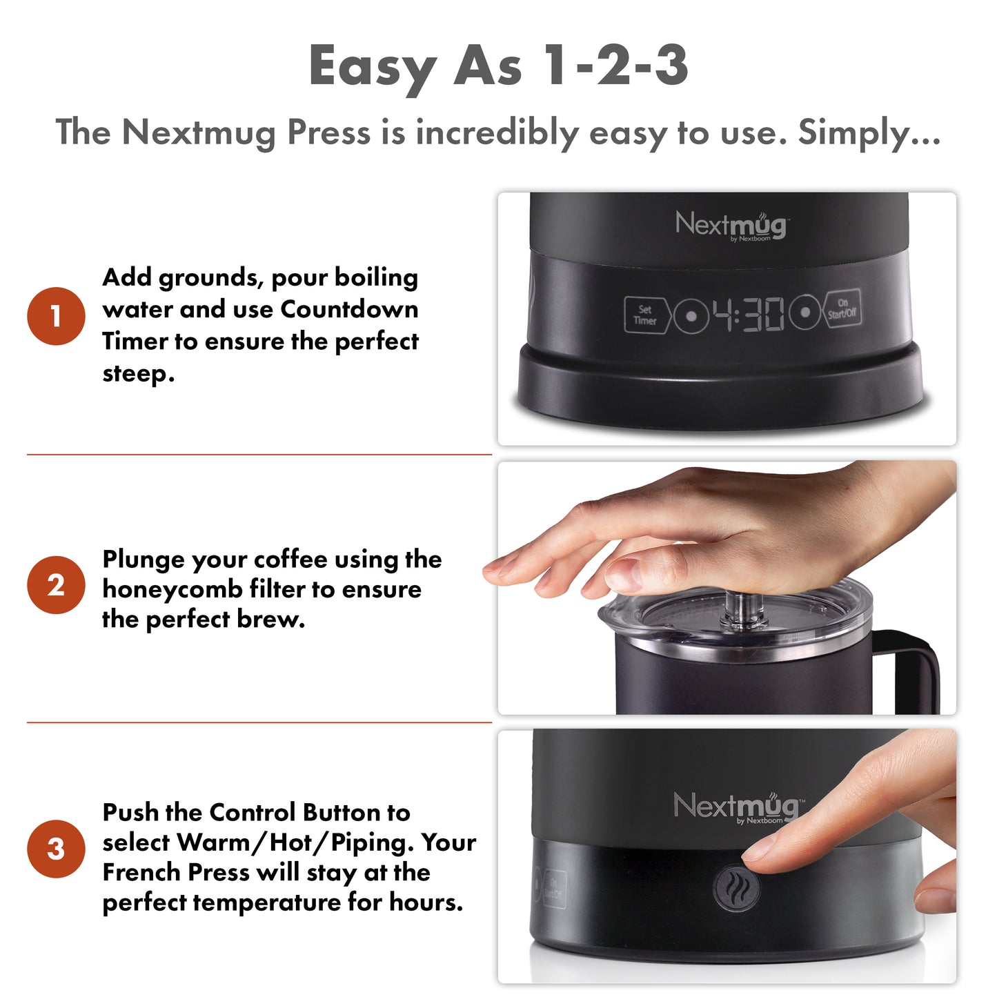 Nextmug French Press (40 oz.)