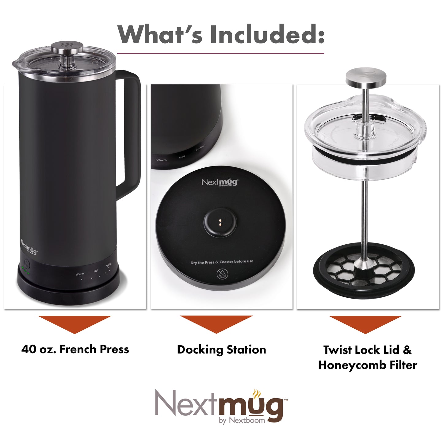 Nextmug French Press (40 oz.)