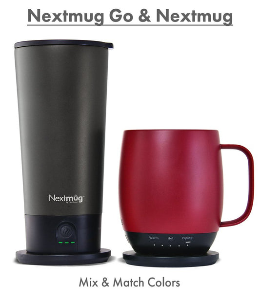 Nextmug (14 oz.) & Nextmug Go (16 oz.) Bundle